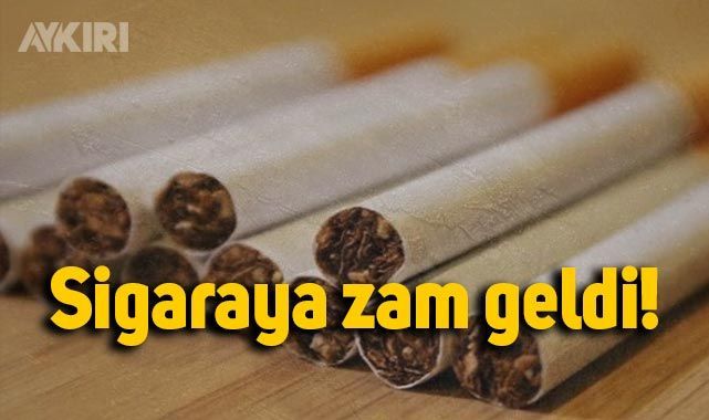 Sigaraya ne kadar zam geldi Gündem AYKIRI haber sitesi