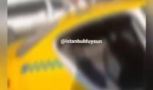 İstanbul da taksici yolu uzatınca yolcu isyan etti ortaya bu