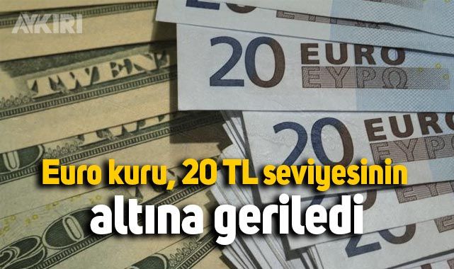 Euro 20 TL Seviyesinin Alt na Geriledi Ekonomi AYKIRI Haber Sitesi